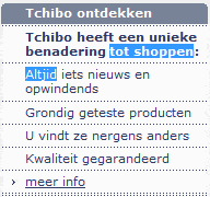 Taalfouten bij Tchibo.nl